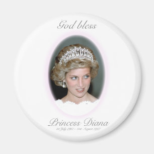 Gott segne Princess Diana Magnet
