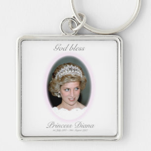 Gott segne Princess Diana Schlüsselanhänger