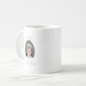 Gott segne Prinzessin Diana - Erinnerung Kaffeetasse (Vorderseite Links)