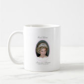 Gott segne Prinzessin Diana - Erinnerung Kaffeetasse (Links)