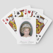 Gott segne Prinzessin Diana - Erinnerung Spielkarten (Rückseite)
