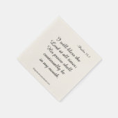 Gott segne serviette (Ecke)