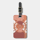 Gott segne Sie - afrikanisch Inspiriert Spirituell Gepäckanhänger (Vorderseite vertikal)