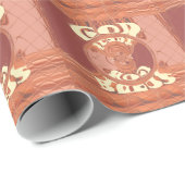 Gott segne Sie - afrikanisch Inspiriert Spirituell Geschenkpapier (Rolleneckpunkt)