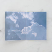 Gott segne Sie auf Deutsch | Christliche Geburtska Karte (Innenseite)