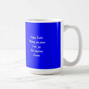 Gott segne Sie bei Osterkaffeemassen Kaffeetasse