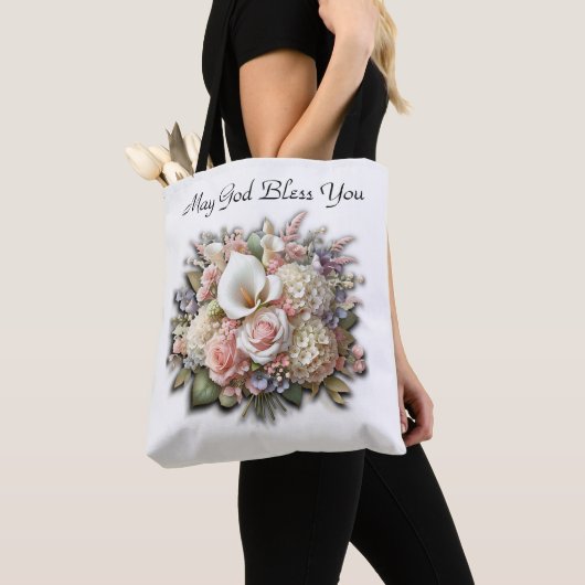 Gott segne Sie Blume Bouquet Tasche (Von Nahem)