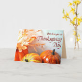 Gott segne Sie Erntedank Grußkarte Karte (Gelbe Blume)