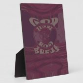 Gott segne Sie Giraffen Art Print/Design Fotoplatte (Seite)