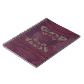 Gott segne Sie Giraffen Art Print/Design Notizblock (Linke Seite)