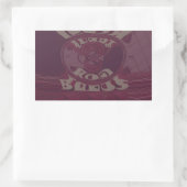 Gott segne Sie Giraffen Art Print/Design Rechteckiger Aufkleber (Tasche)