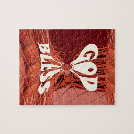 Gott segne Sie Golden kenya Hakuna Matata Giraffe Puzzle (Horizontal)