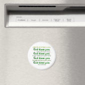 Gott segne Sie irisch segnen Magnet (In Situ (Geschirrspüler))