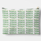 Gott segne Sie irisch segnen Zubehörtasche (Rückseite)