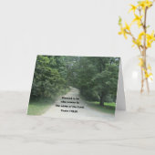 Gott segne Sie Pastor, Psalm 118:26 Karte (Gelbe Blume)