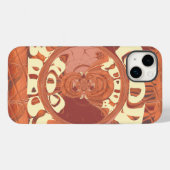 Gott segne Sie vom inspirierenden Textdesign. Case-Mate iPhone Hülle (Rückseite (Horizontal))