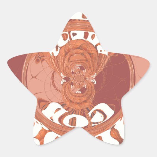 Gott segne Sie vom inspirierenden Textdesign. Stern-Aufkleber (Vorderseite)