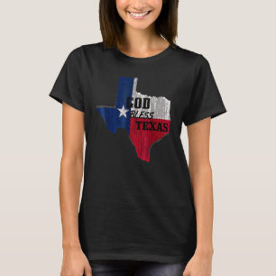 Gott segne Texas Stolz Stark Großartig Ohio T-Shirt