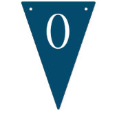 Gott segne Thomas Blue und Grauer Taufbanner Wimpelkette (Zweite Fahne)