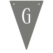 Gott segne Thomas Blue und Grauer Taufbanner Wimpelkette (Erste Fahne)