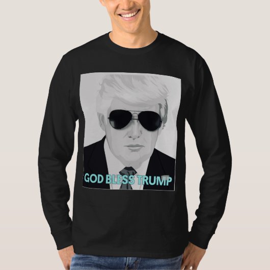 Gott segne Trump T-Shirt (Vorderseite)