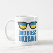 Gott segne Ukraine Kaffeetasse (Links)