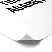 Gott segne und Rett dir. Die Rüstung Gottes anzieh Poster (Ecke)