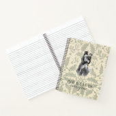 Gott segne uns alle Dickens Weihnachtskarte Notizblock (Innenseite)