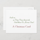 Gott segne uns, jeder! Postkarte (Vorne/Hinten)