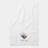 Gott segne unser Land Geschirrtuch (Vertikal)