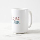 Gott segne unser Land Kaffeetasse (VorderseiteRechts)