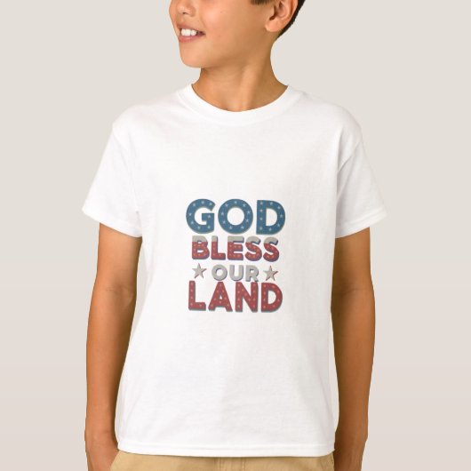 Gott segne unser Land T-Shirt (Vorderseite)