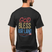 Gott segne unser Land T-Shirt (Rückseite)