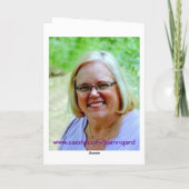 Gott segne unsere Zuhause Karte (Rückseite)