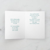 Gott segne unsere Zuhause Karte (Innenseite)