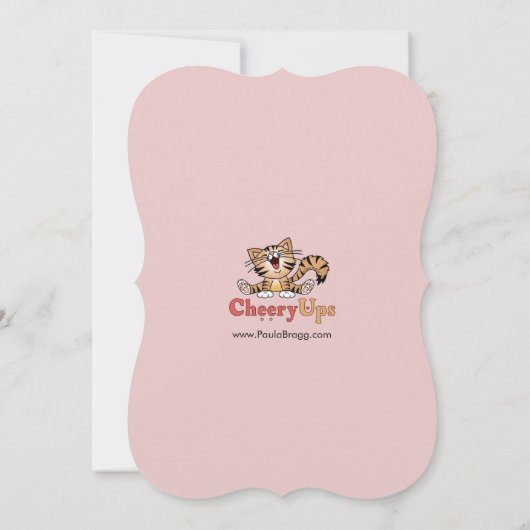 Gott segne unsere Zuhause: Personalisiert Einladung (Rückseite)