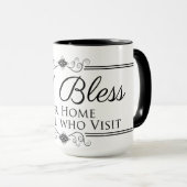 Gott segne unsere Zuhause Tasse (VorderseiteRechts)