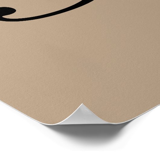 Gott segne unsere Zuhause Wall Art Deco Poster (Ecke)