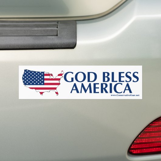 Gott segnen Amerika Autoaufkleber (Auf Auto)