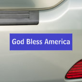 Gott segnen Amerika Autoaufkleber (Auf Auto)