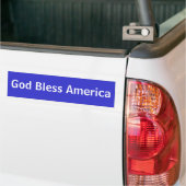 Gott segnen Amerika Autoaufkleber (Auf Lkw)