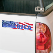 Gott segnen Amerika Autoaufkleber (Auf Lkw)