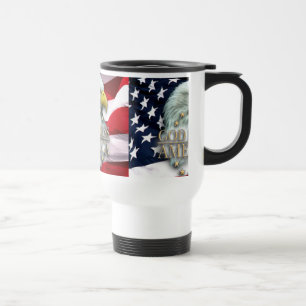 GOTT SEGNEN AMERIKA EAGLE REISEBECHER