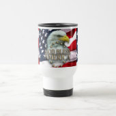 GOTT SEGNEN AMERIKA EAGLE REISEBECHER (Mittel)