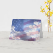 Gott segnen Amerika Karte (Gelbe Blume)