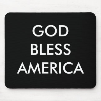 GOTT SEGNEN AMERIKA MOUSEPAD