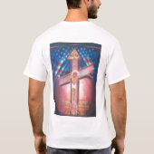 Gott segnen Amerika T-Shirt (Rückseite)