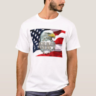 Gott segnen Amerika-T - Shirt