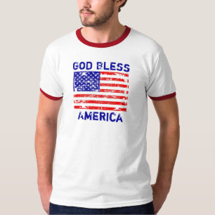 Gott segnen Amerika-T-Shirt T-Shirt