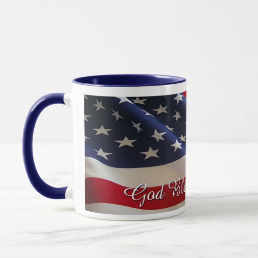 GOTT SEGNEN AMERIKA TASSE (Links)